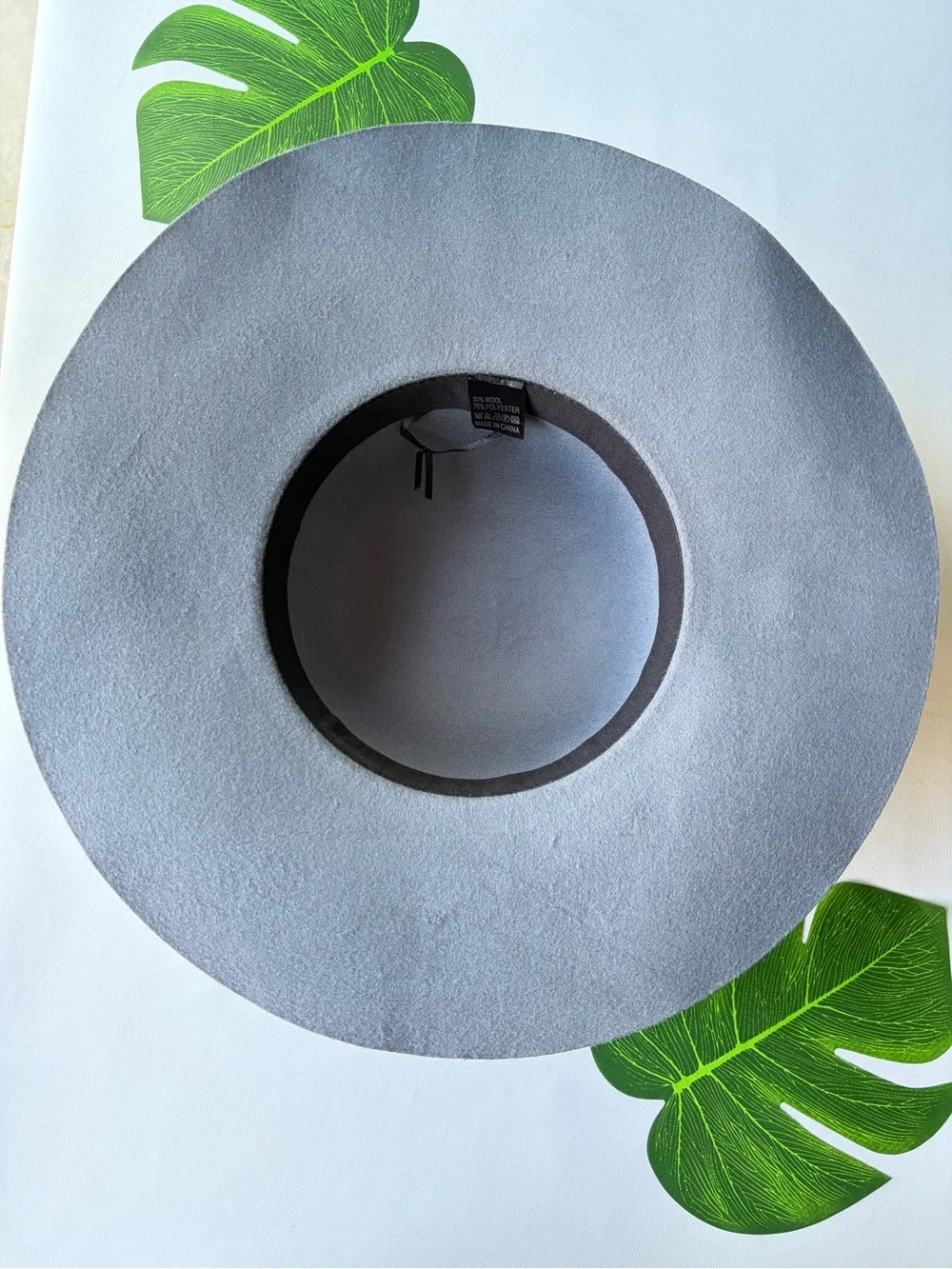 🔆Gray Wool Felt Sun Hat🔆